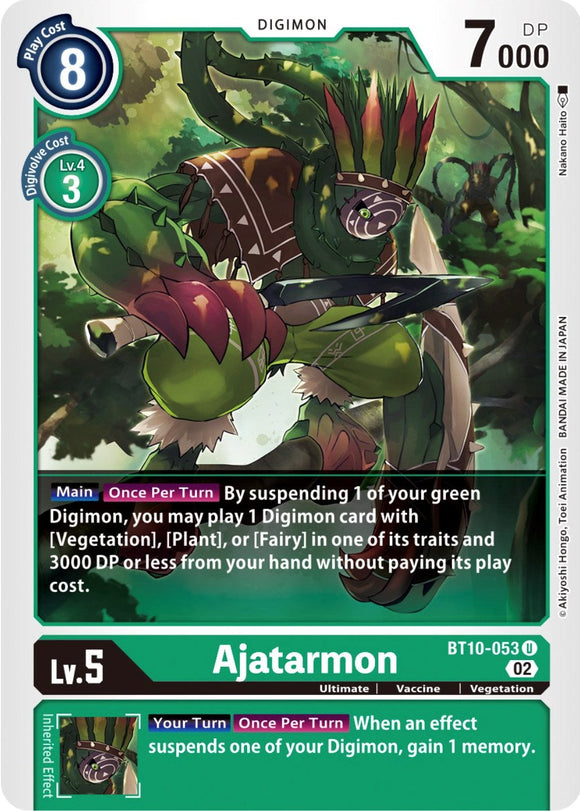 Ajatarmon [BT10-053 U] [Xros Encounter]