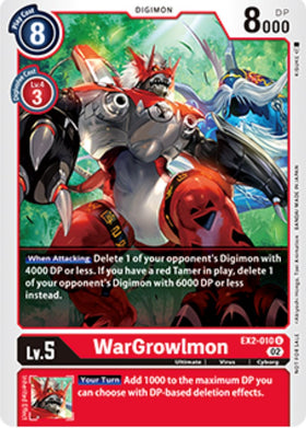 WarGrowlmon - EX2-010 (Tamer Party Vol. 6 Promo) [EX2-010] [Digital Hazard]