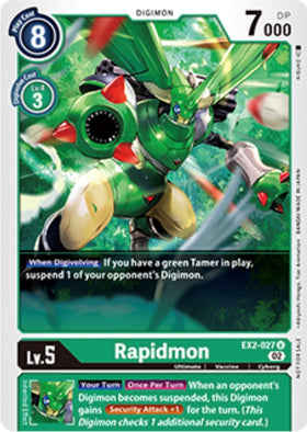 Rapidmon (Tamer Party Vol. 6 Promo) [EX2-027] [Digital Hazard]