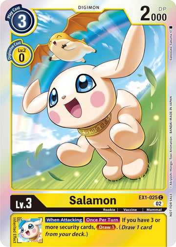 Salamon (Official Tournament Pack Vol. 7) [EX1-025] [Classic Collection] Foil