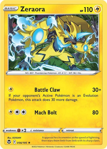Zeraora [056/195] [Silver Tempest]