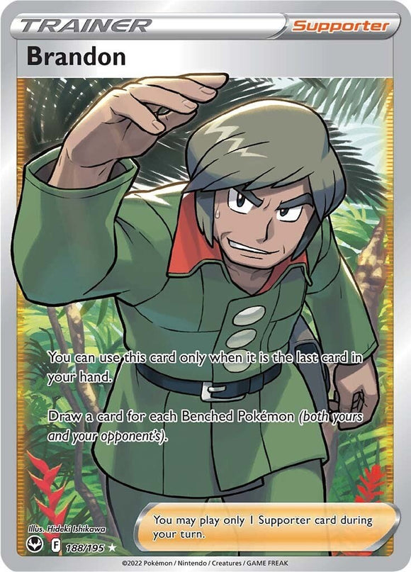 Brandon [188/195] [Silver Tempest] Holofoil