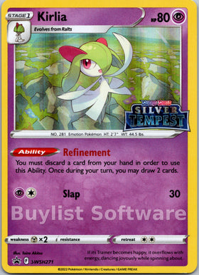 Kirlia (Sword & Shield Promo Cards Stamped) [SWSH271] [Sword & Shield Promo Cards] Holofoil