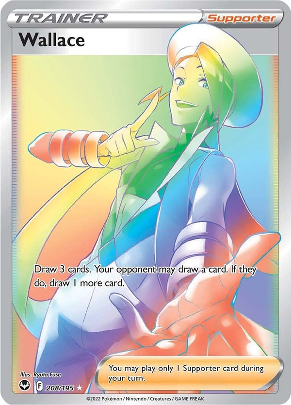 Wallace [208/195] [Silver Tempest] Holofoil