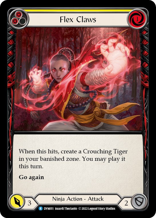 Flex Claws (Yellow) [DYN051] [Dynasty]