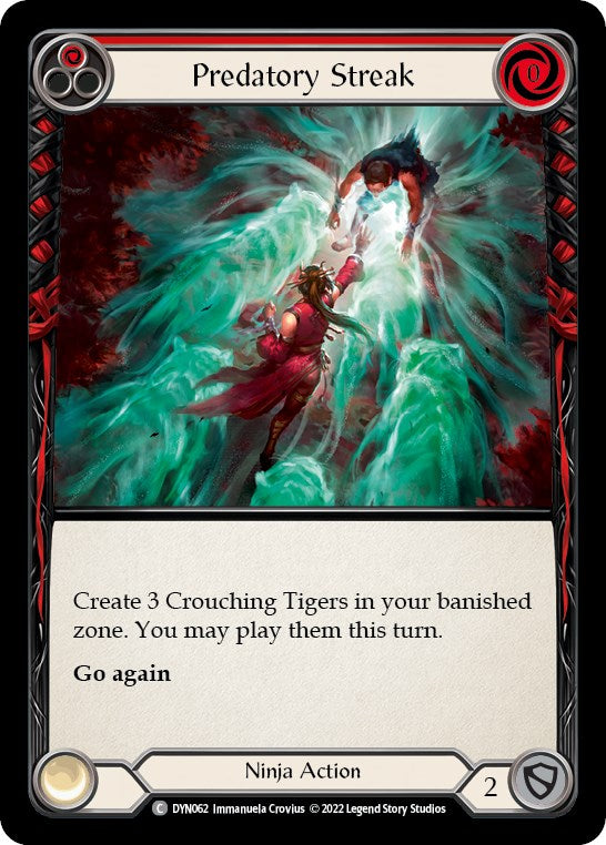 Predatory Streak (Red) [DYN062] [Dynasty]