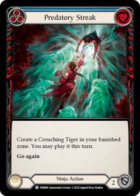 Predatory Streak (Blue) [DYN064] [Dynasty]