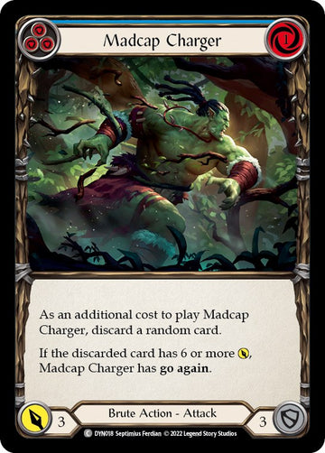 Madcap Charger (Blue) [DYN018] [Dynasty] Rainbow Foil