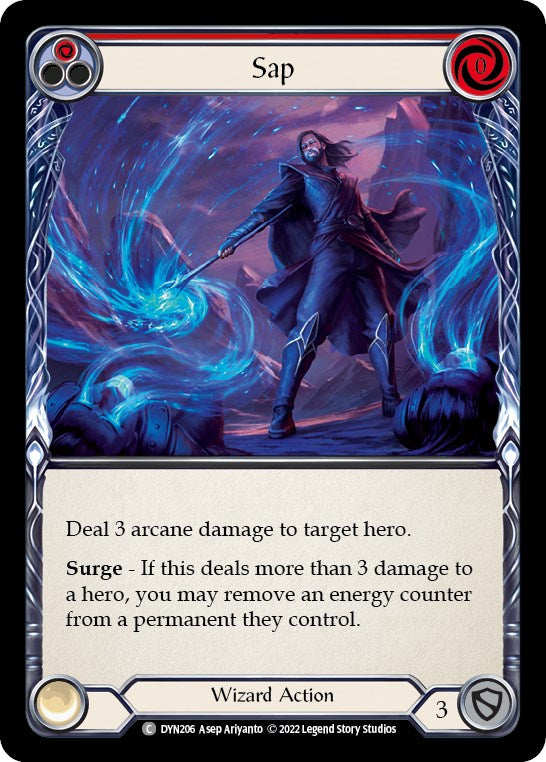 Sap (Red) [DYN206] [Dynasty] Rainbow Foil
