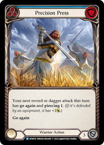 Precision Press (Blue) [DYN078] [Dynasty]
