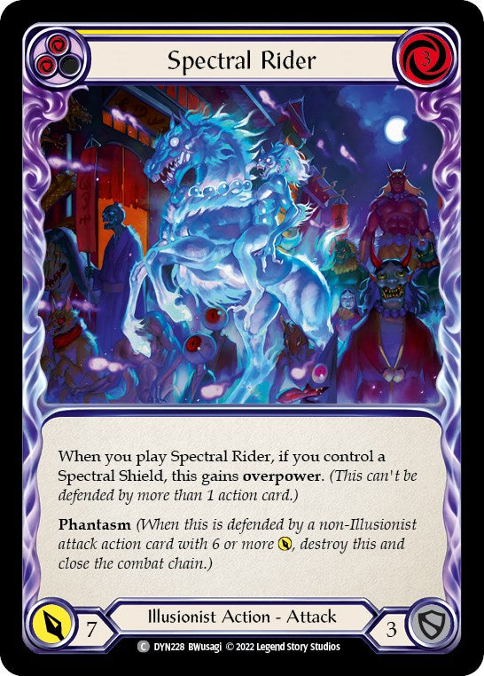 Spectral Rider (Yellow) [DYN228] [Dynasty]