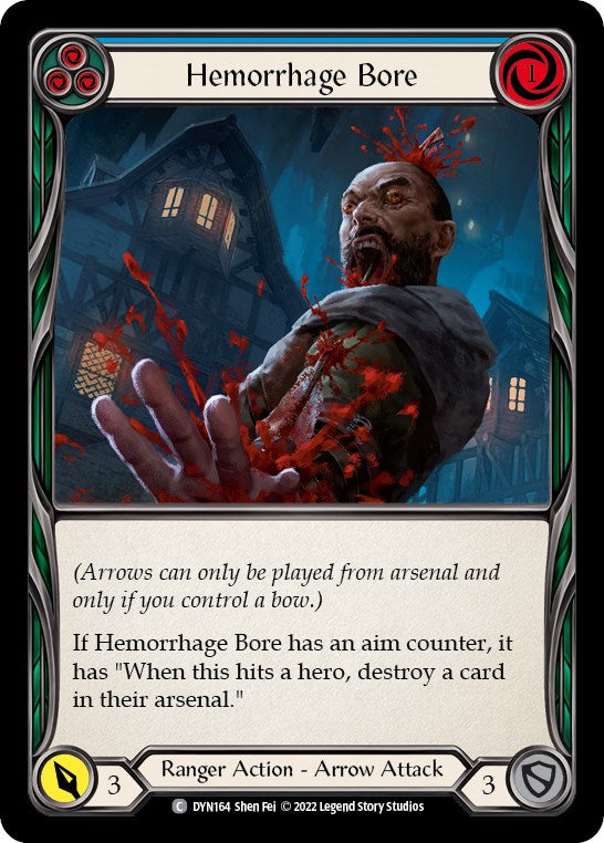 Hemorrhage Bore (Blue) [DYN164] [Dynasty] Rainbow Foil