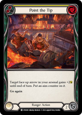 Point the Tip (Yellow) [DYN169] [Dynasty] Rainbow Foil