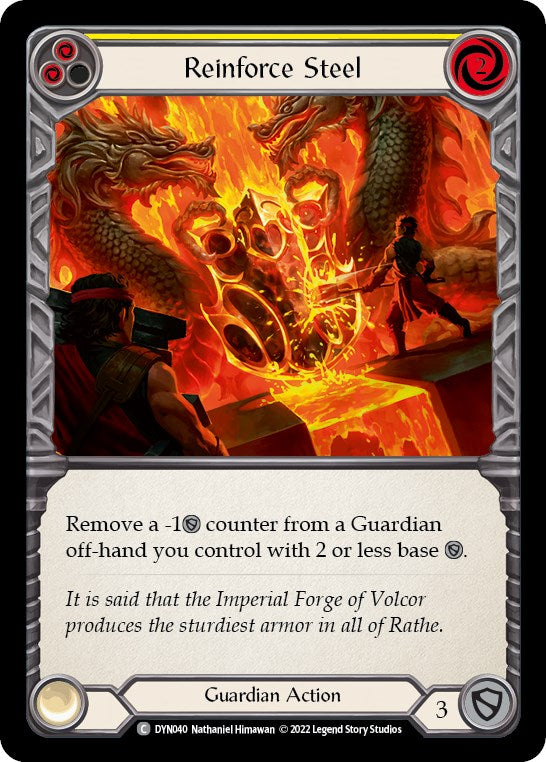 Reinforce Steel (Yellow) [DYN040] [Dynasty]