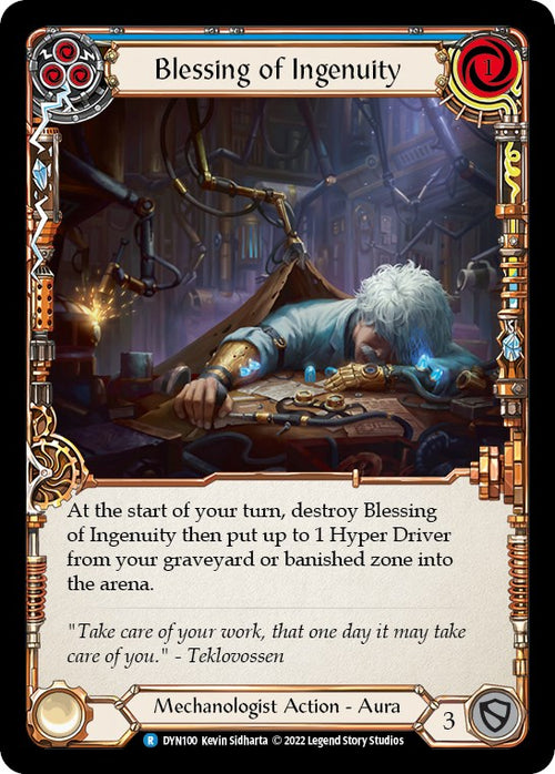 Blessing of Ingenuity (Blue) [DYN100] [Dynasty]