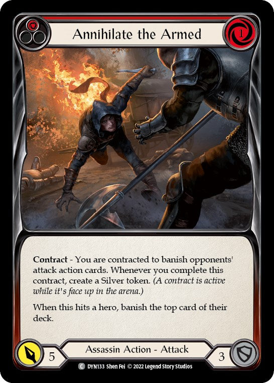 Annihilate the Armed (Red) [DYN133] [Dynasty]
