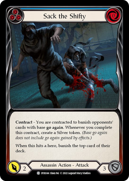 Sack the Shifty (Blue) [DYN144] [Dynasty]