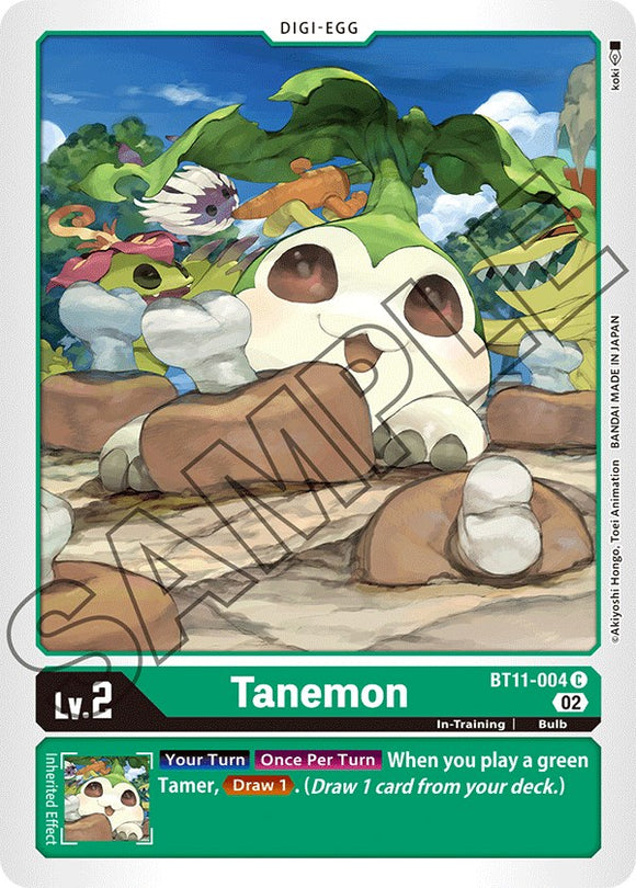 Tanemon [BT11-004] [Dimensional Phase] Foil