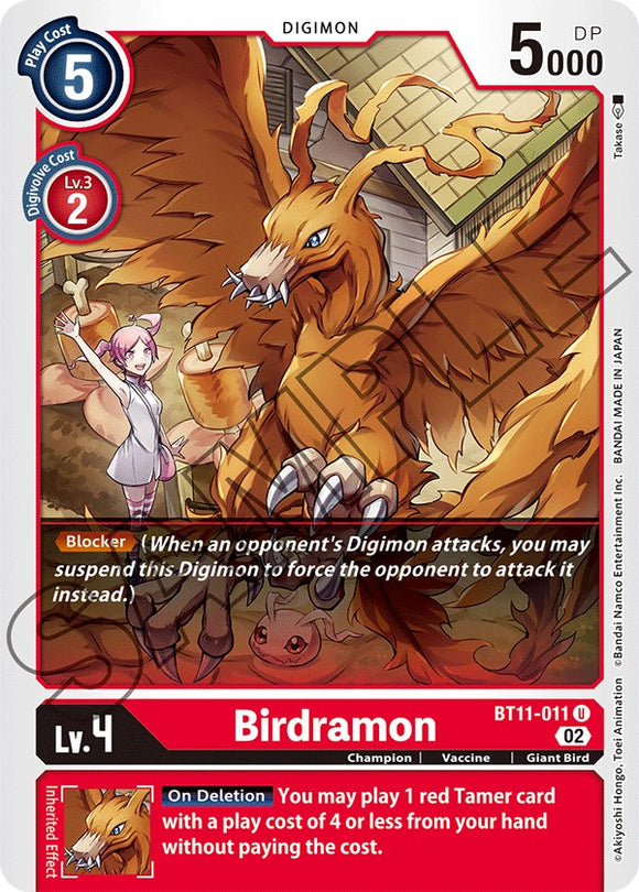 Birdramon [BT11-011] [Dimensional Phase] Foil