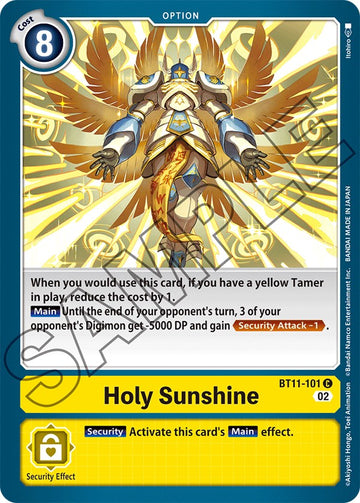 Holy Sunshine [BT11-101] [Dimensional Phase] Foil