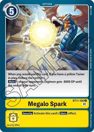 Megalo Spark [BT11-100] [Dimensional Phase] Foil