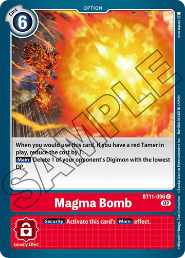Magma Bomb [BT11-096] [Dimensional Phase] Foil