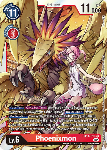 Phoenixmon [BT11-016] [Dimensional Phase] Foil