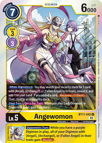 Angewomon [BT11-042 R] [Dimensional Phase] Foil