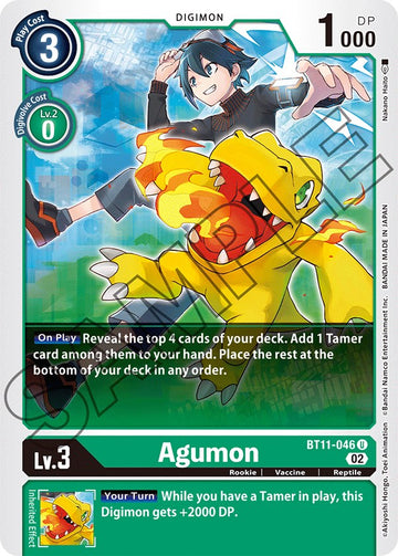 Agumon [BT11-046 U] [Dimensional Phase] Foil