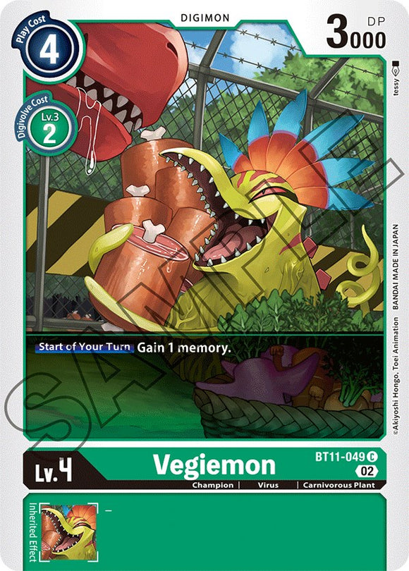 Vegiemon [BT11-049] [Dimensional Phase] Foil