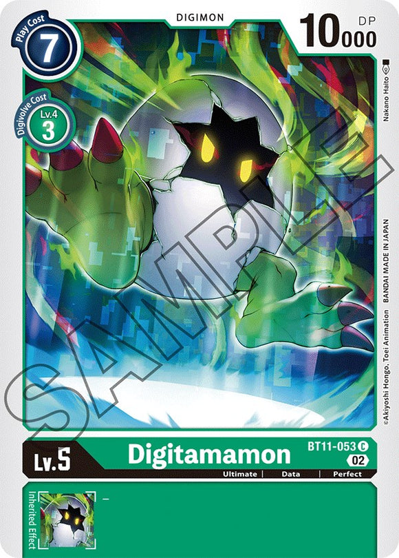 Digitamamon [BT11-053] [Dimensional Phase] Foil