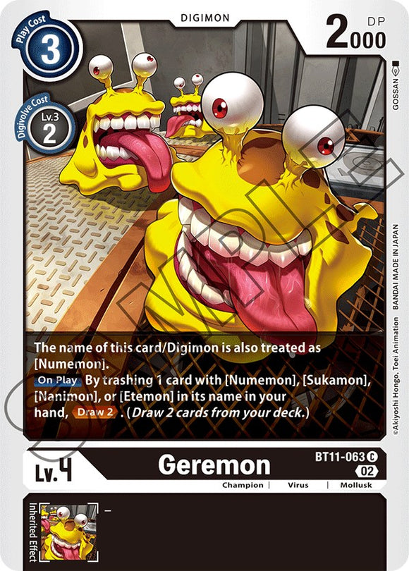 Geremon [BT11-063] [Dimensional Phase] Foil