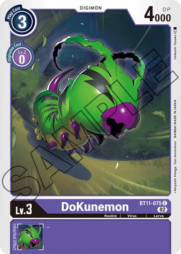 DoKunemon [BT11-075] [Dimensional Phase] Foil