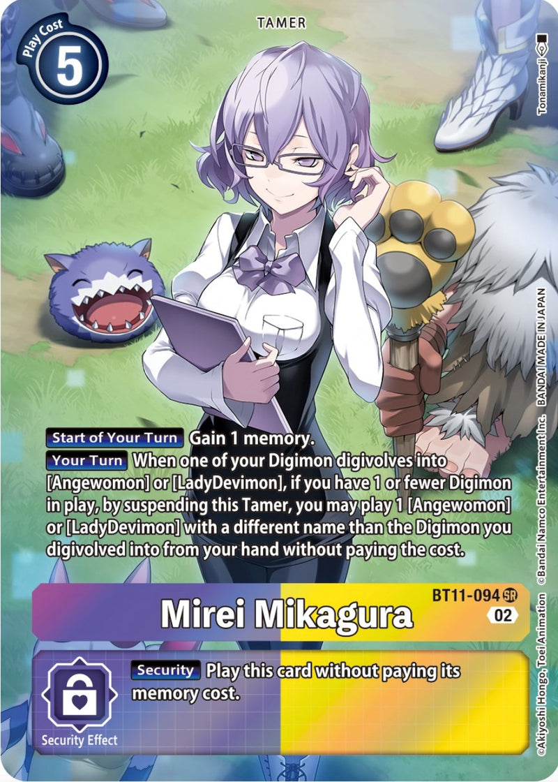 Mirei Mikagura (Alternate Art) [BT11-094] [Dimensional Phase] Foil