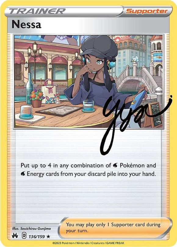 Nessa [136/159] [Crown Zenith] Reverse Holofoil