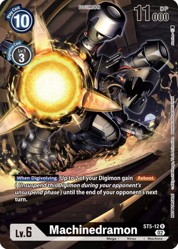 Machinedramon (Digimon Illustration Competition Pack 2022) [ST5-12] [Dimensional Phase]