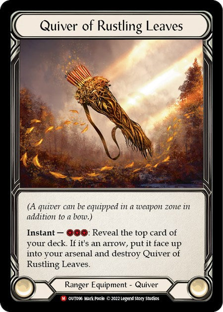 Quiver of Rustling Leaves [OUT096] [Outsiders] Cold Foil