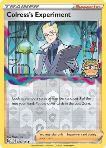 Colress's Experiment (Regional Championships) [155/196] [League & Championship Cards] Reverse Holofoil