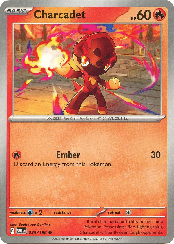 Charcadet [039/198] [Scarlet & Violet Base Set] Reverse Holofoil
