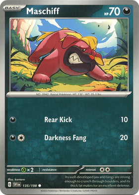 Maschiff [135/198] [Scarlet & Violet Base Set] Reverse Holofoil