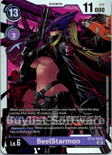 BeelStarmon [ST14-09] [Starter Deck 14: Beelzemon Advanced Deck Set] Foil