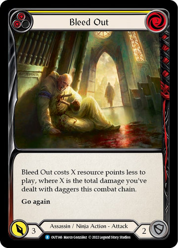 Bleed Out (Yellow) [OUT146] [Outsiders]