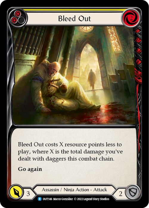Bleed Out (Yellow) [OUT146] [Outsiders]