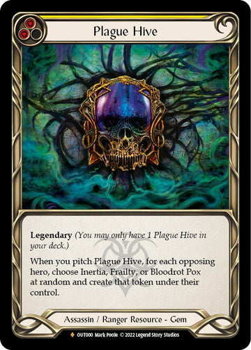 Plague Hive [OUT000] [Outsiders] Cold Foil