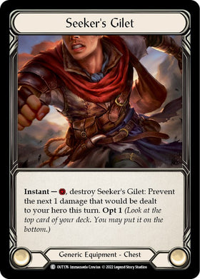 Seeker's Gilet [OUT176] [Outsiders] Rainbow Foil