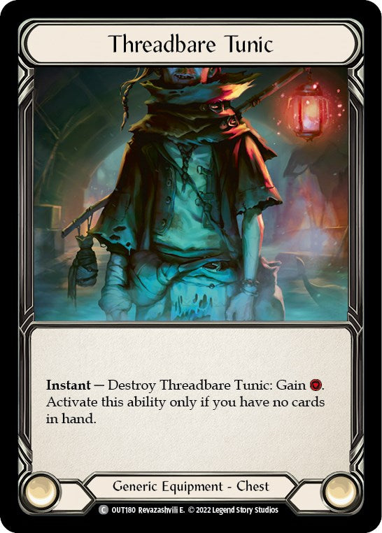 Threadbare Tunic [OUT180] [Outsiders] Cold Foil