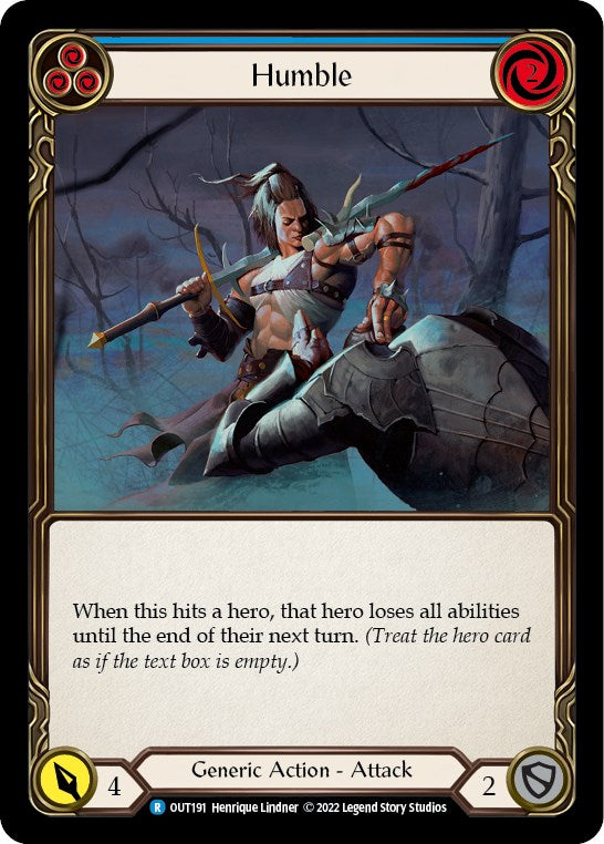 Humble (Blue) [OUT191] [Outsiders] Rainbow Foil