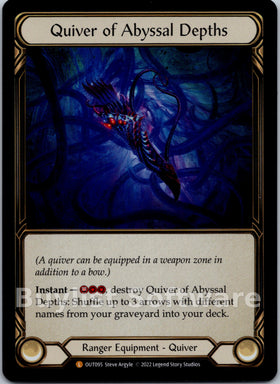 Quiver of Abyssal Depths [OUT095] [Outsiders] Rainbow Foil