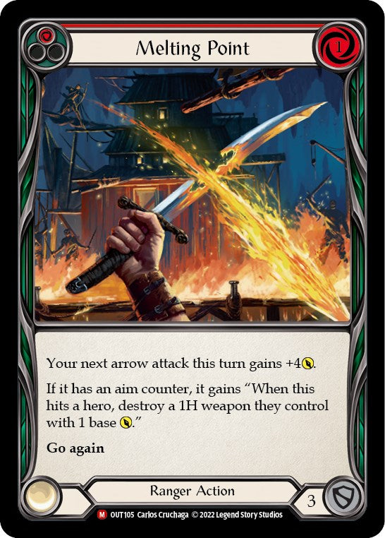 Melting Point [OUT105] [Outsiders] Rainbow Foil