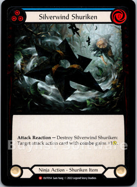 Silverwind Shuriken [OUT054] [Outsiders] Cold Foil